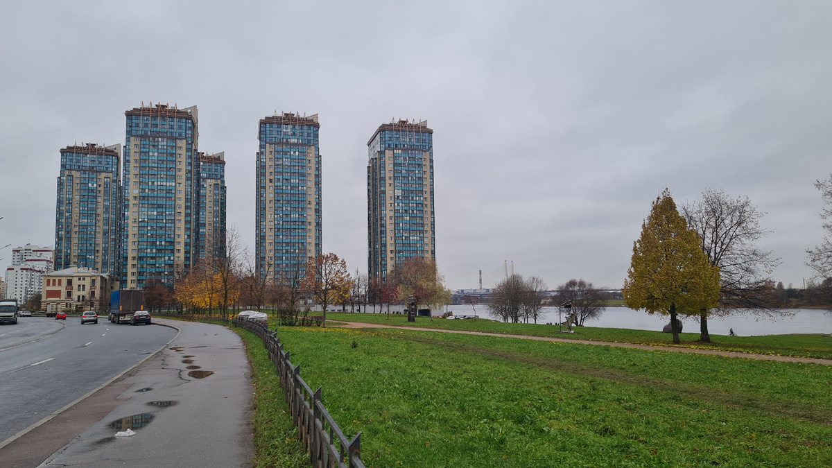 СПб Рыбацкое осень