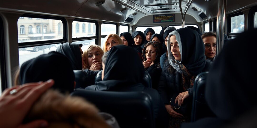 Скандал в автобусе: группа пассажиров требовала уступить места — и этого оказалось мало