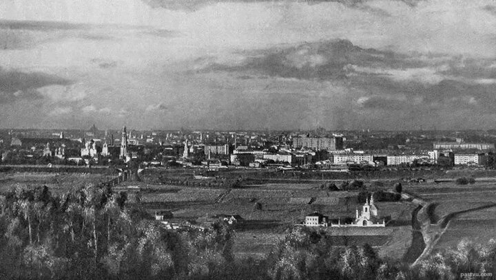 На месте деревни был возведен легендарный стадион. *Изображение взято из свободного источника информации - сети Интернет.