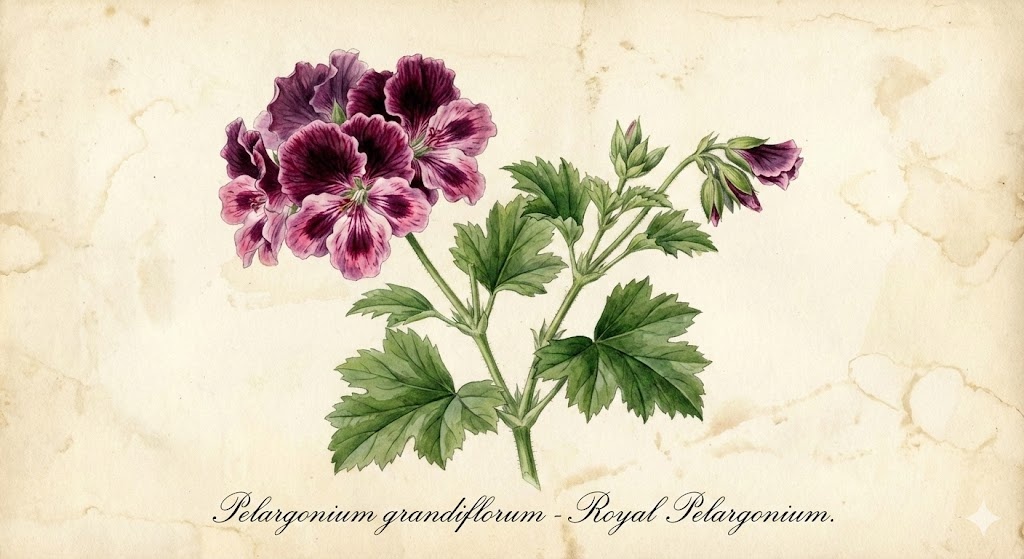 Королевская пеларгония