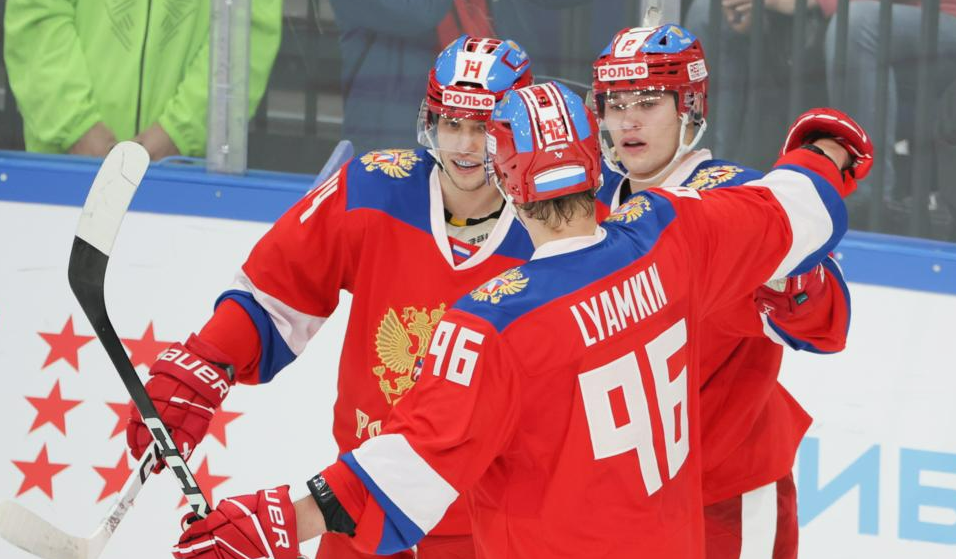 Российские хоккеисты успешно стартовали на Кубке Первого канала-2025. Фоо: соцсети