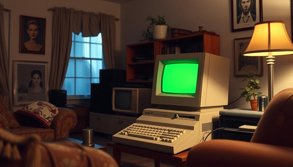    Современное представление Apple II в домашней обстановке