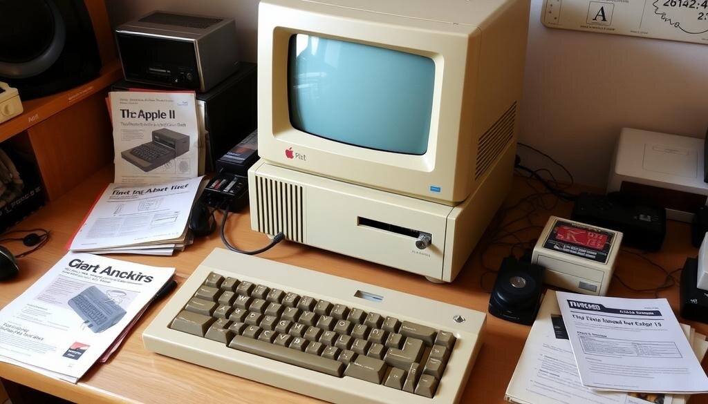    Станция для сборки Apple II с дисководом