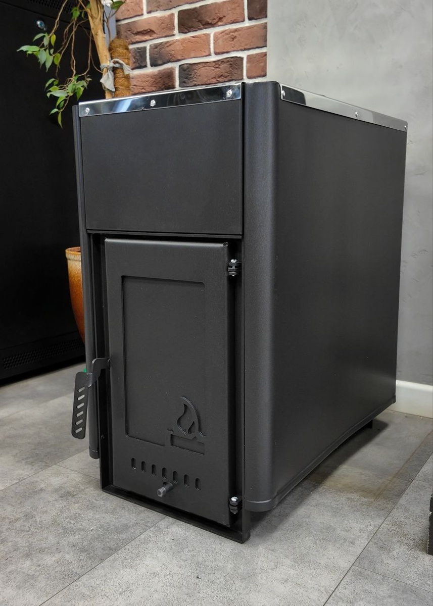 Отопительная печь Варвара "Уют 1" с верхним дымоходом