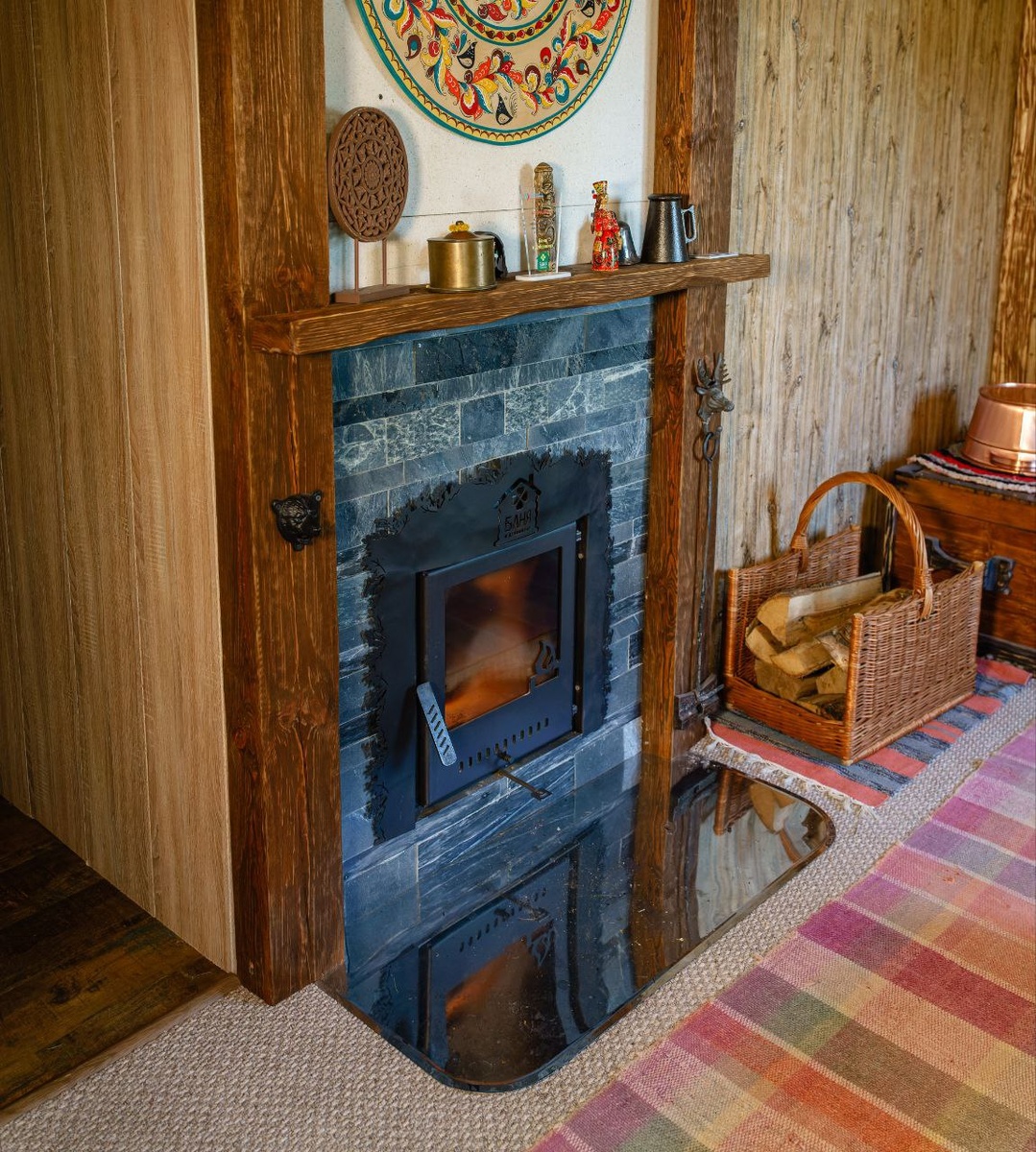 Заготовка дров у печи Варвара "Сказка"