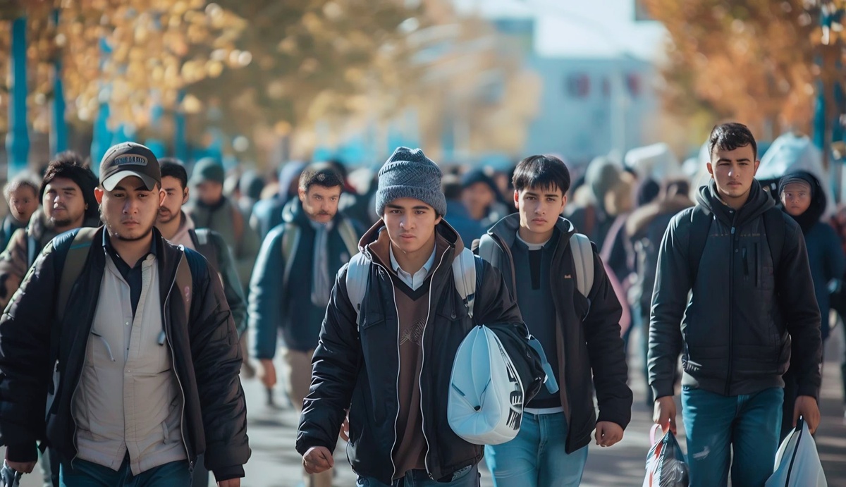 Из открытых источников в интернете. Мигранты в России.