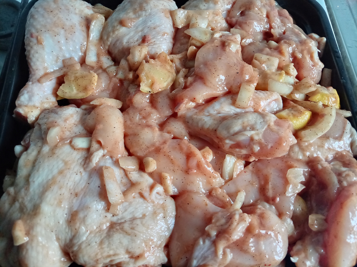 Вот так выглядит перед отправкой в духовку 