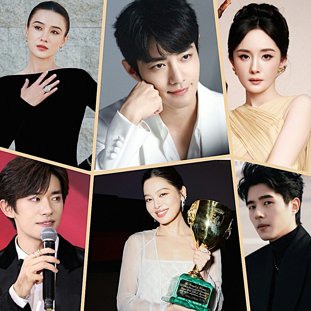 Шестеро самых ярких и заметных китайских актёров года по версии онлайн-издания Kbizoom