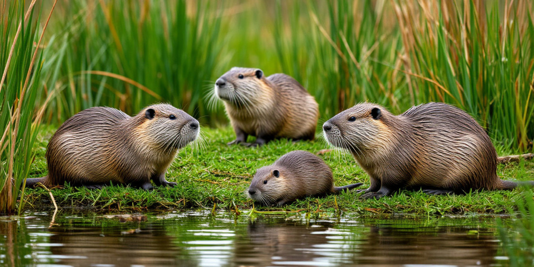 Топ-5 необычных черт НУТРИЙ, которые делают ее уникальной среди водоплавающих грызунов