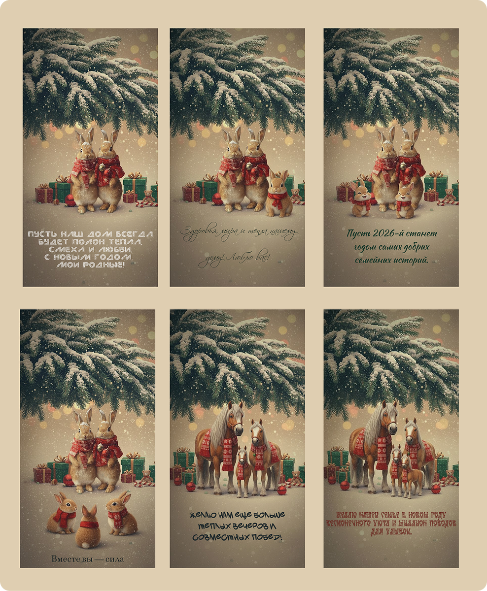 Новогоднего дизайн-конструктора в ретростиле от мастерской "Дизайн-Кит"-1