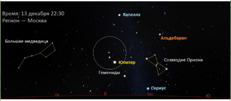    Звездопад пройдет ночью 14 декабря в Карелииfreepic.com