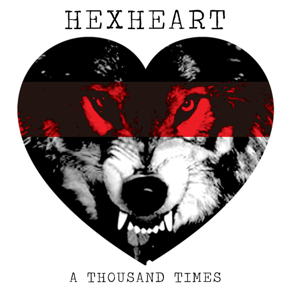 Обложка сингла A Thousand Times проекта Hexheart, дарквейв, 2017