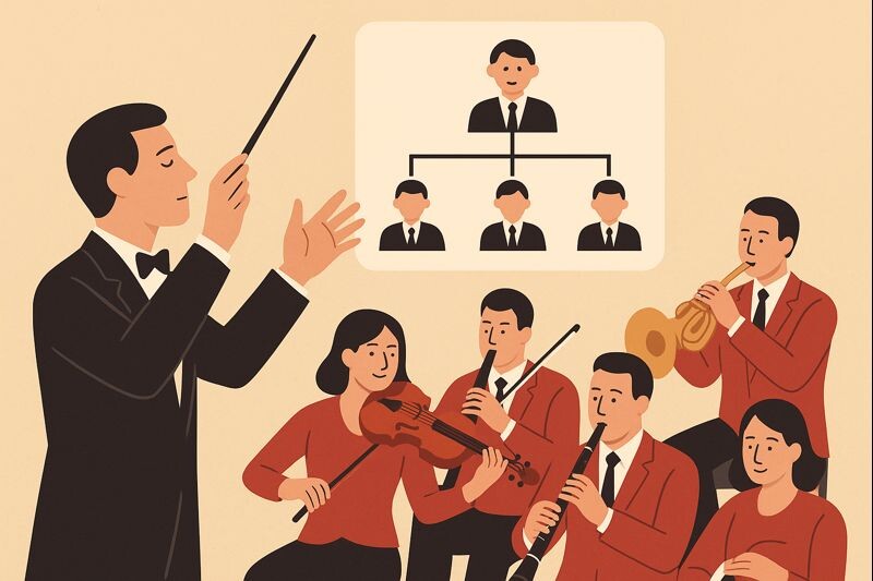 Структура, как оркестр.