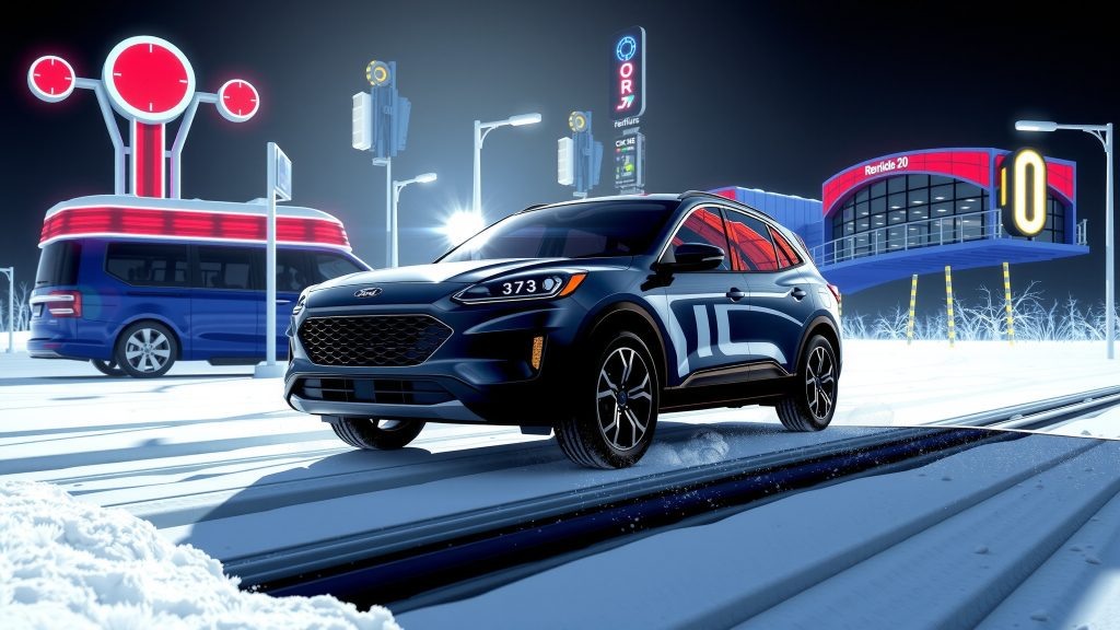    Как Ford Escape Plug-in Hybrid 2025 американский плагин справляется зимой?