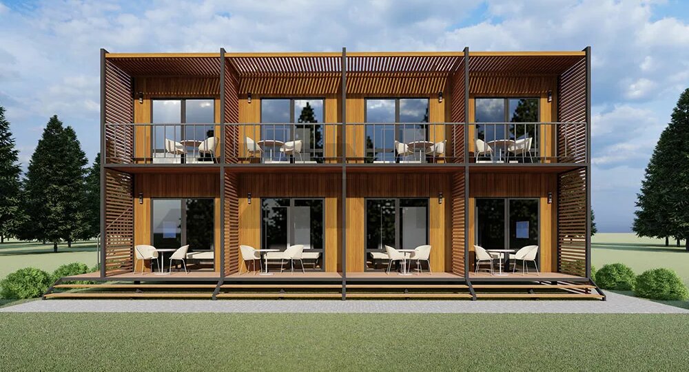 Гостевые дома и мини-отели на базе модулей