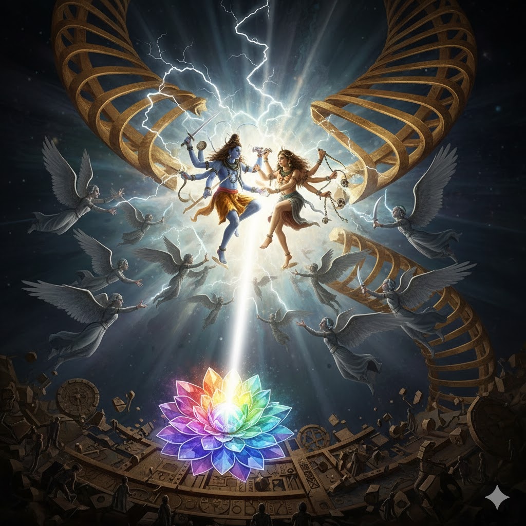 "Разрыв Порочного Круга", иллюстрация создана сетью Джемини