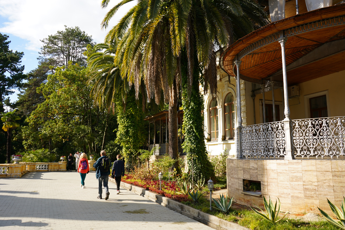 Сочи Дендрарий музей вилла Надежда.