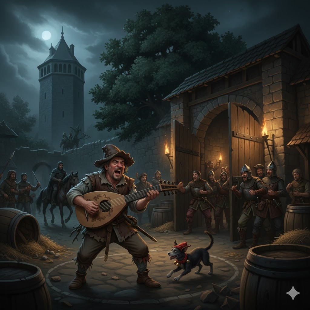 "Отвлекающий Манёвр", иллюстрация создана сетью Джемини