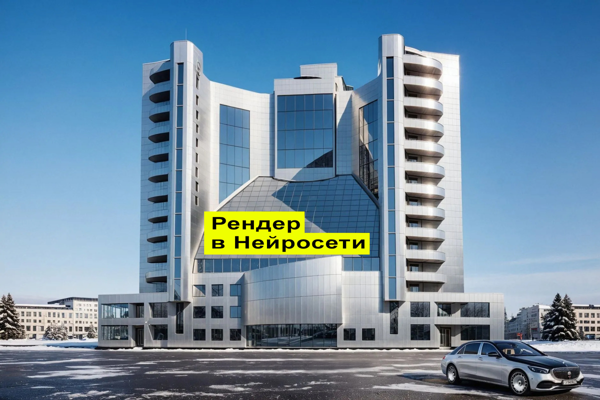 Нейросеть для 3D рендера. Экспресс визуализация нейросети