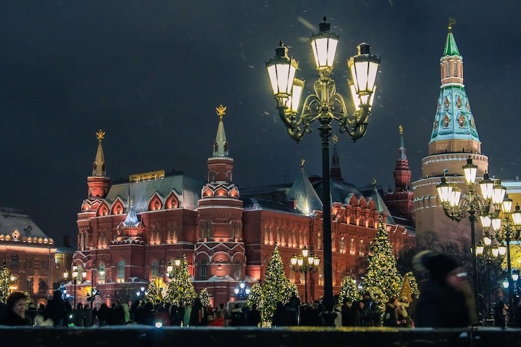 Москва новогодняя