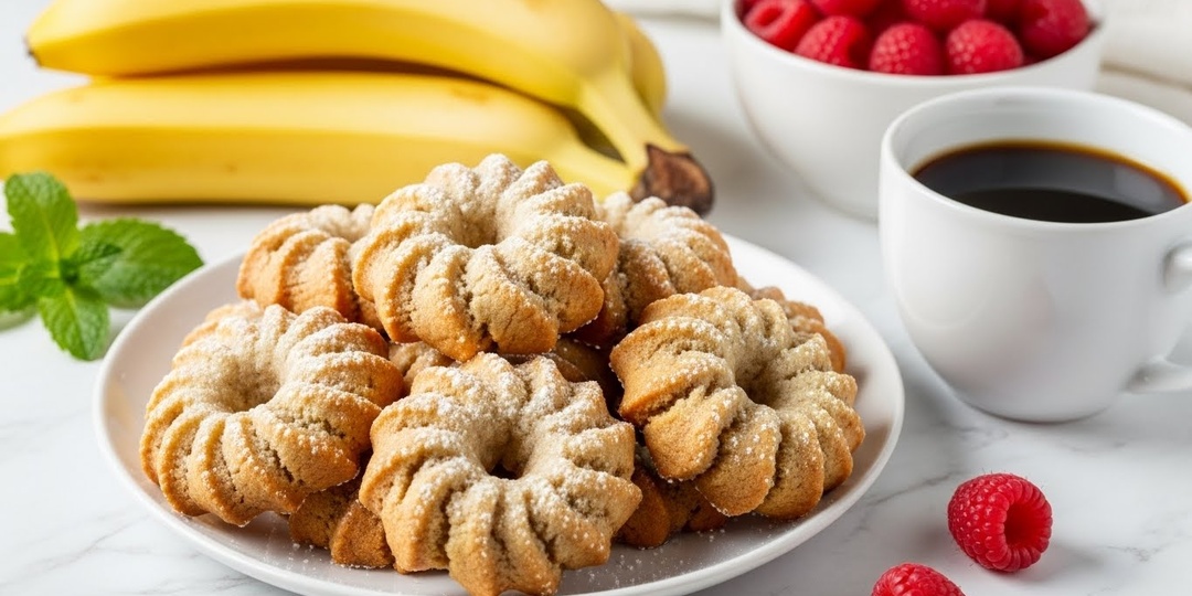 Куда деть переспелый банан? Нежнейшее печенье, которое тает во рту