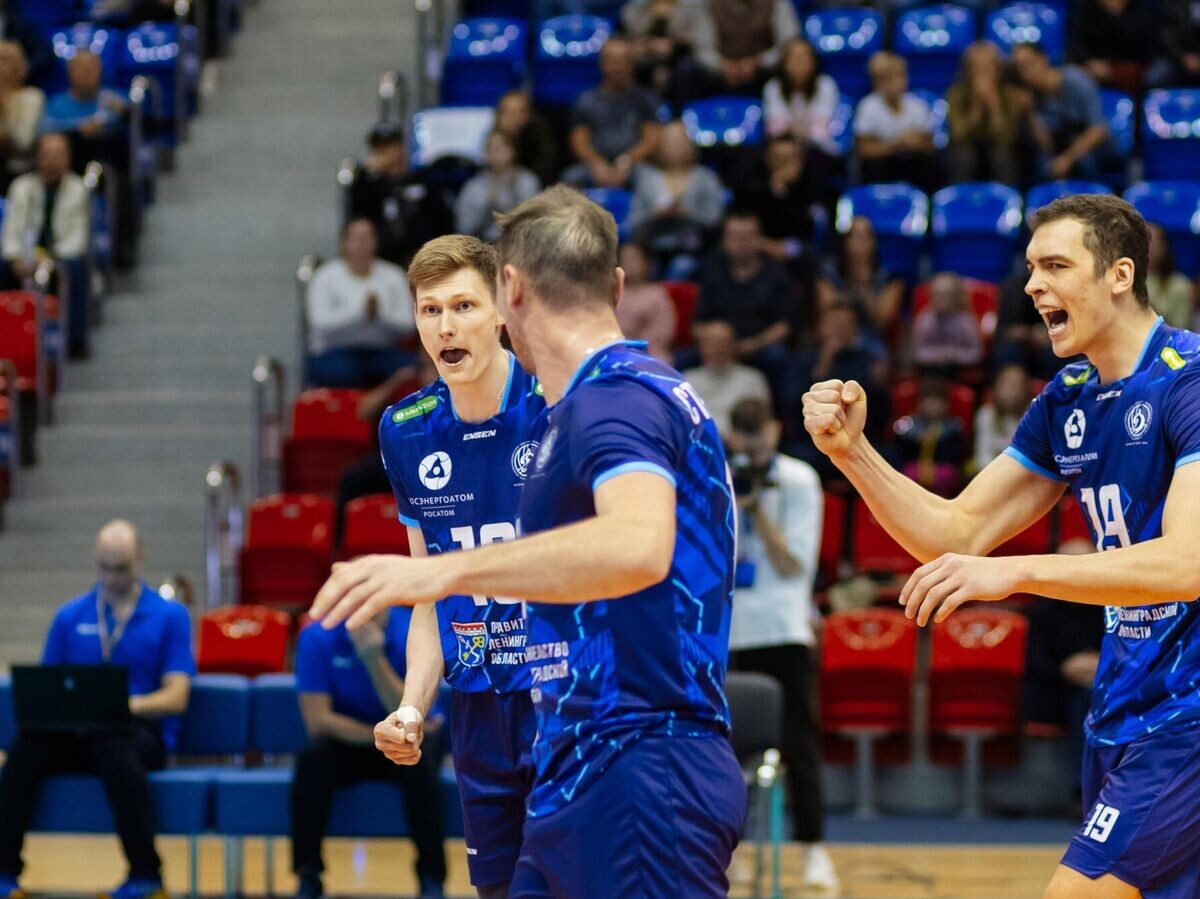    Волейболисты "Динамо-ЛО" | © пресс-служба ВК "Динамо-ЛО"