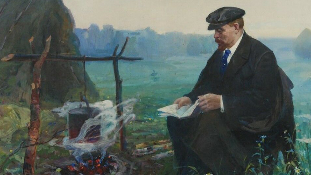 Картина ,,Ленин в Финляндии,,