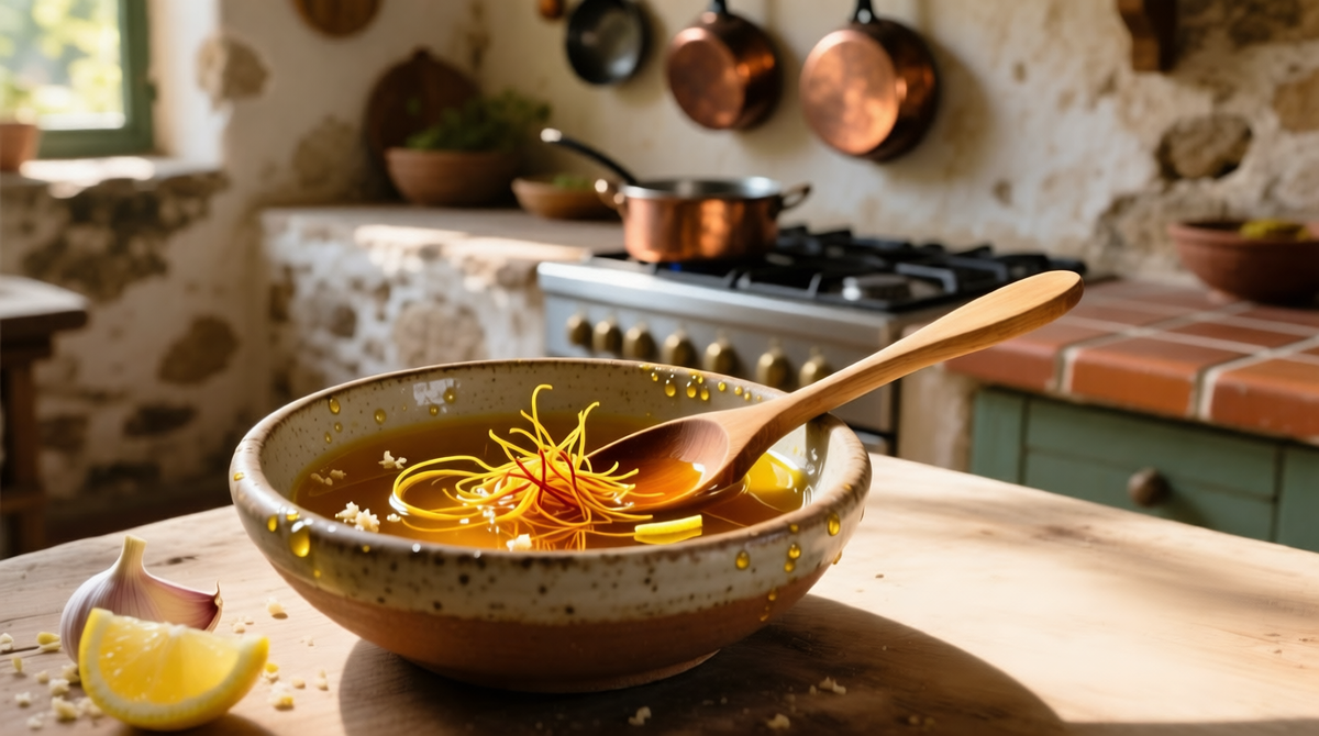 Шафрановый маринад