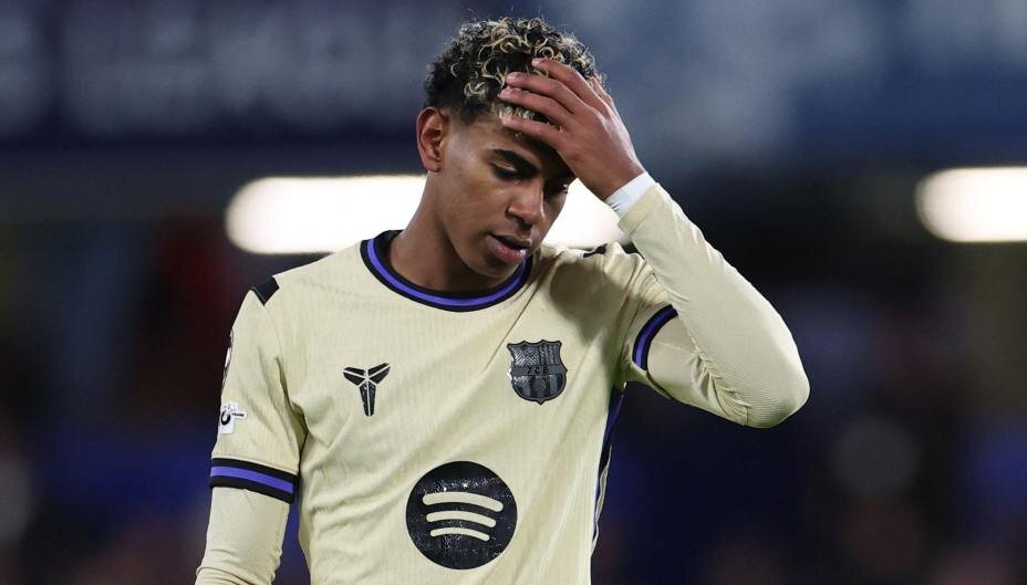    «Челси» не позволил лидеру «Барселоны» Ямалю показать свои лучшие качества. Фото: Reuters