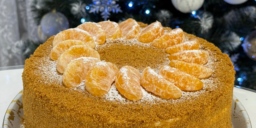 Медовик без раскатки коржей. Очень простой и вкусный рецепт.