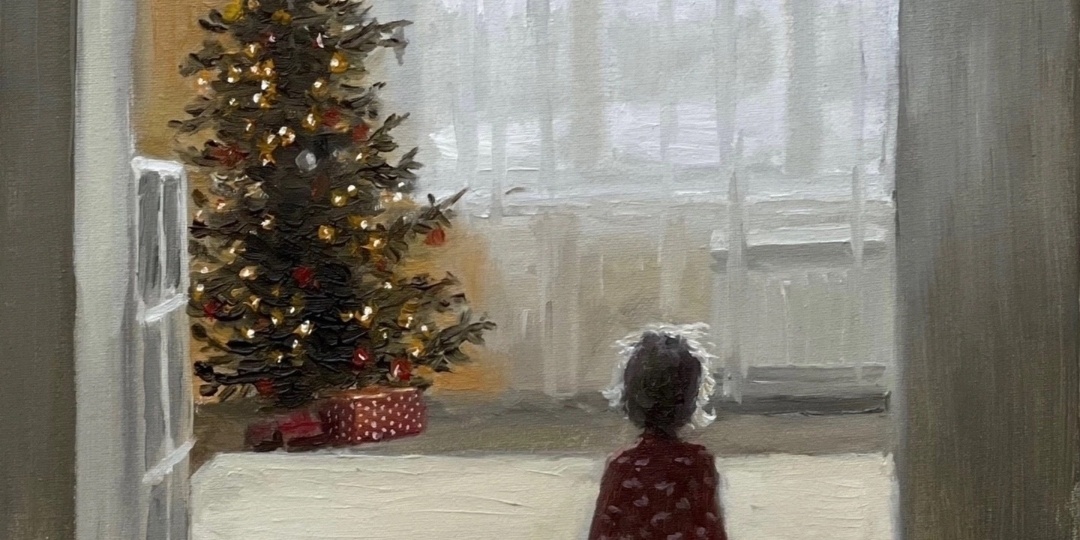 Новогодние картины художника Вячеслава Акаева - словно мерцающие сказочные огоньки из нашего детства. Любуемся вместе.