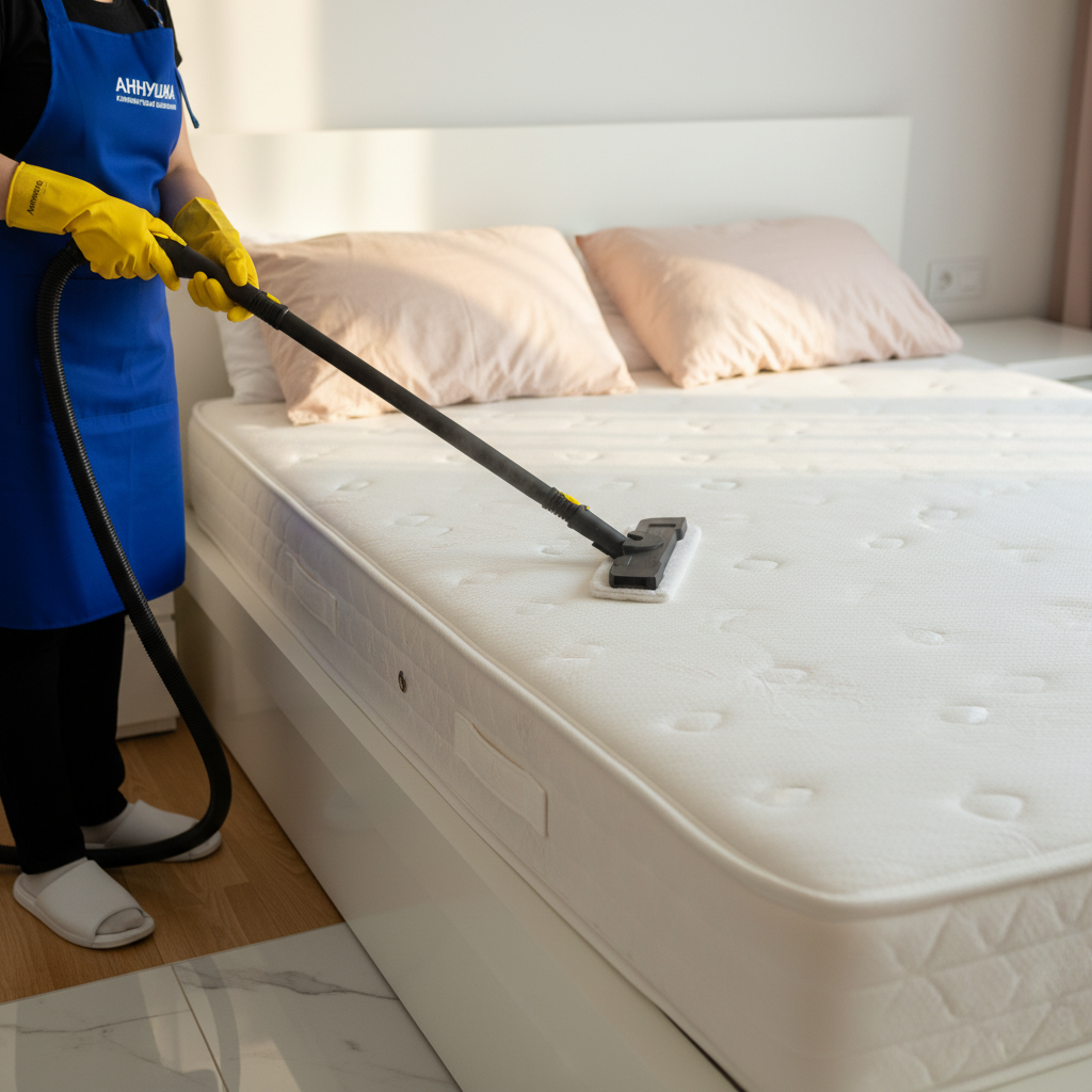 Аннушка делает парообработку