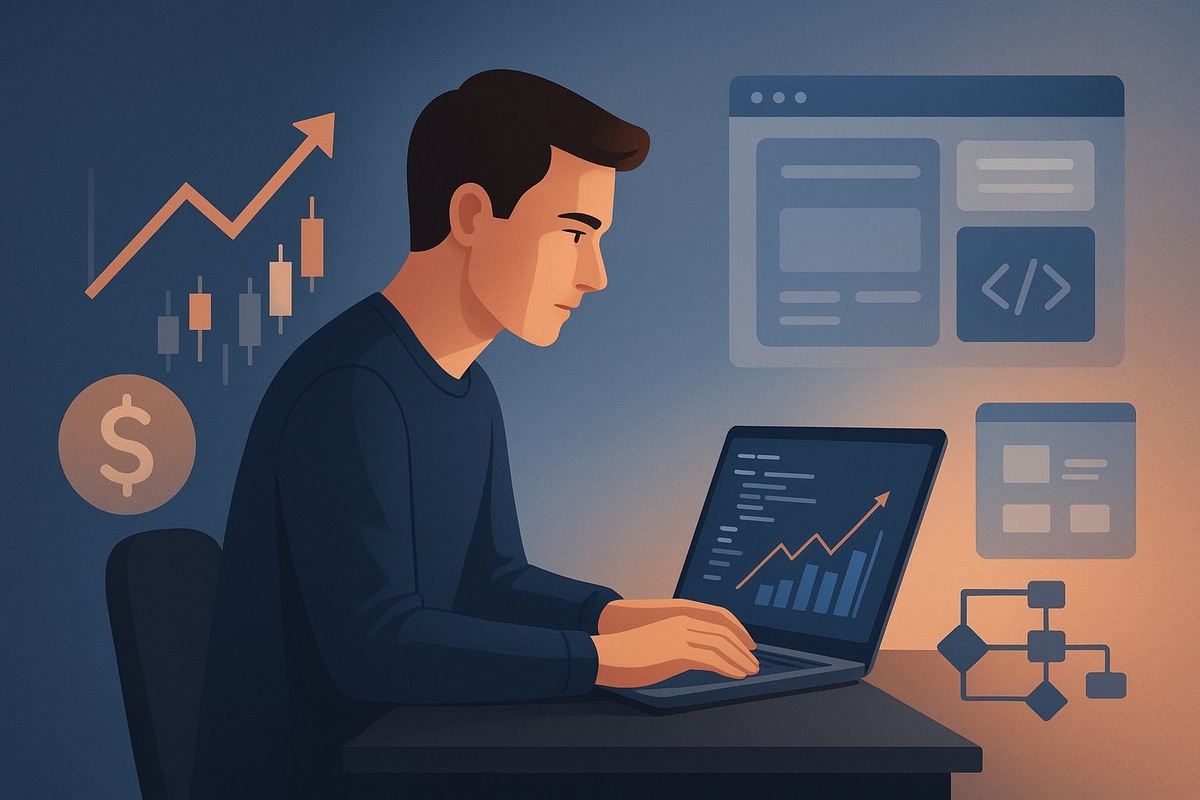 Путь от вёрстки сайтов до full-stack разработки и инвестиций