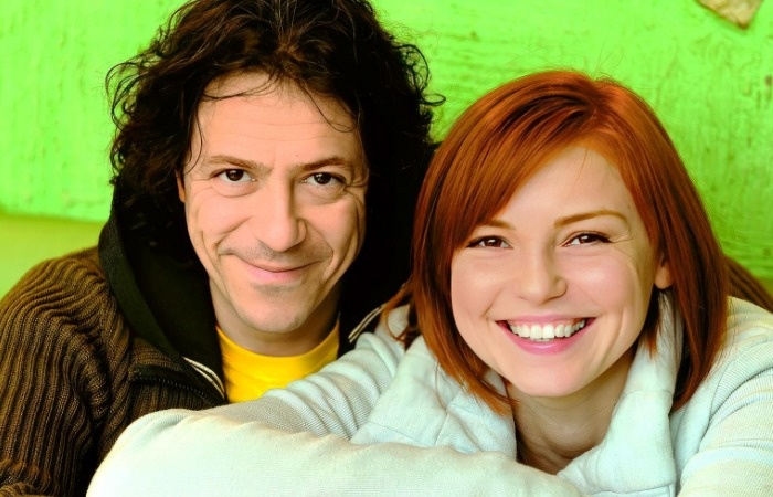 Борис Хвошнянский с Юлией Шариковой.