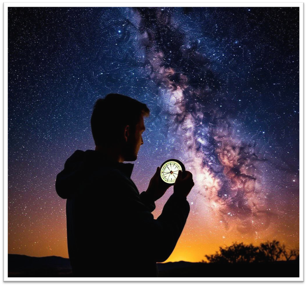 Компас в Вечность, сгенерировано нейросетью, 2025, МОД «Исток Руси»