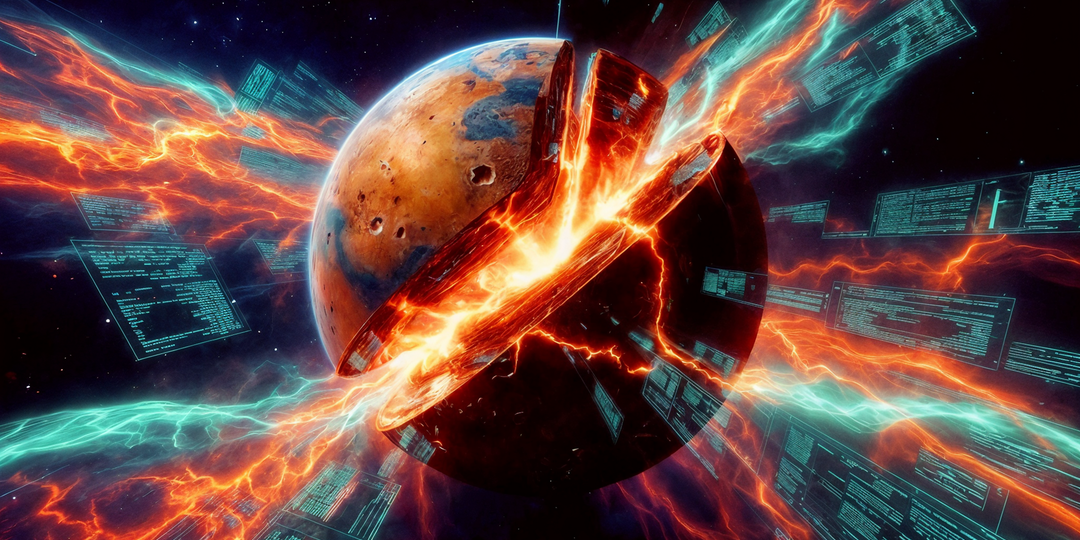 В глубине Марса нашли структуру, способную объяснить его происхождение лучше старых теорий