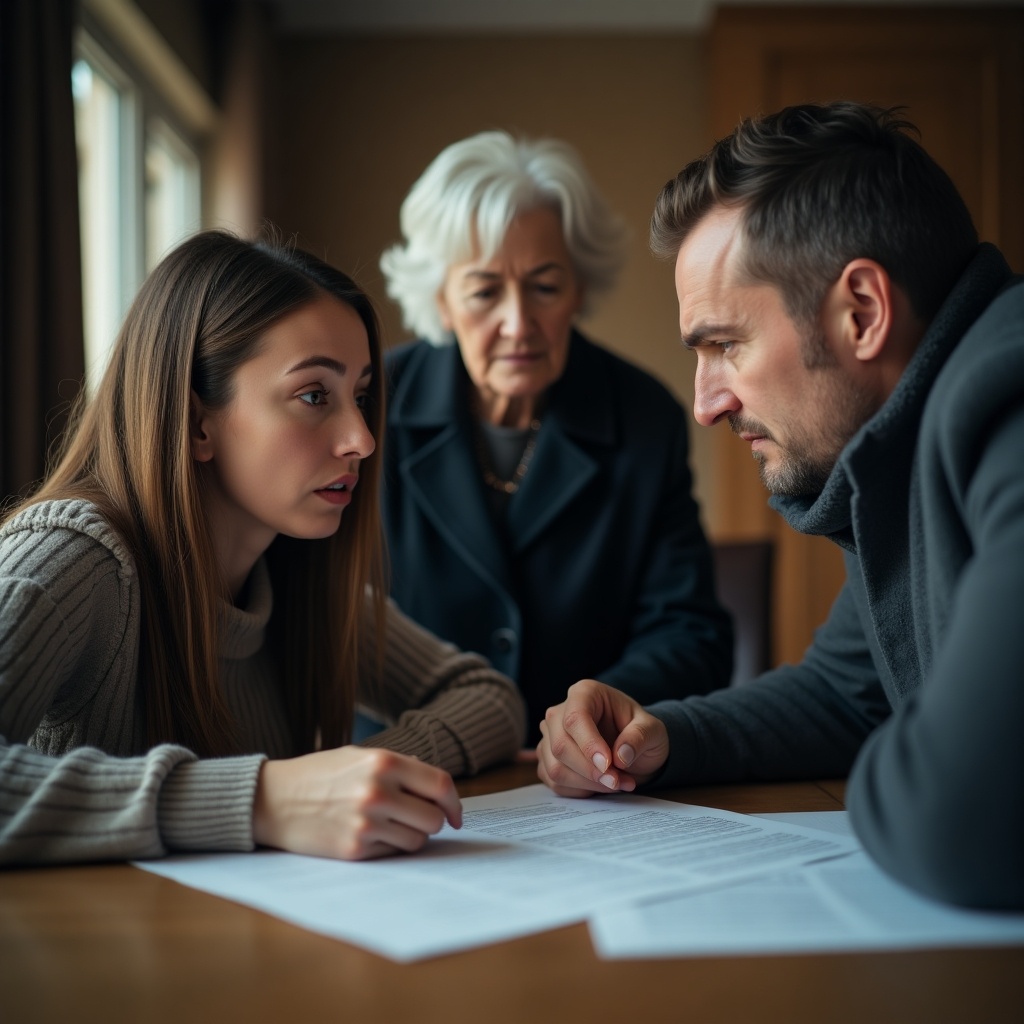 — А ты что думала, у тебя есть выбор? Ты — просто невестка.