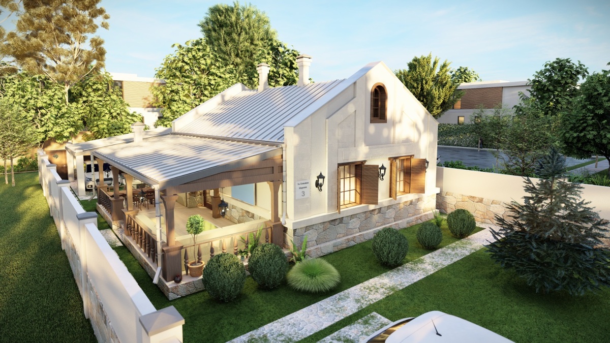 Правильный дом в Крыму.