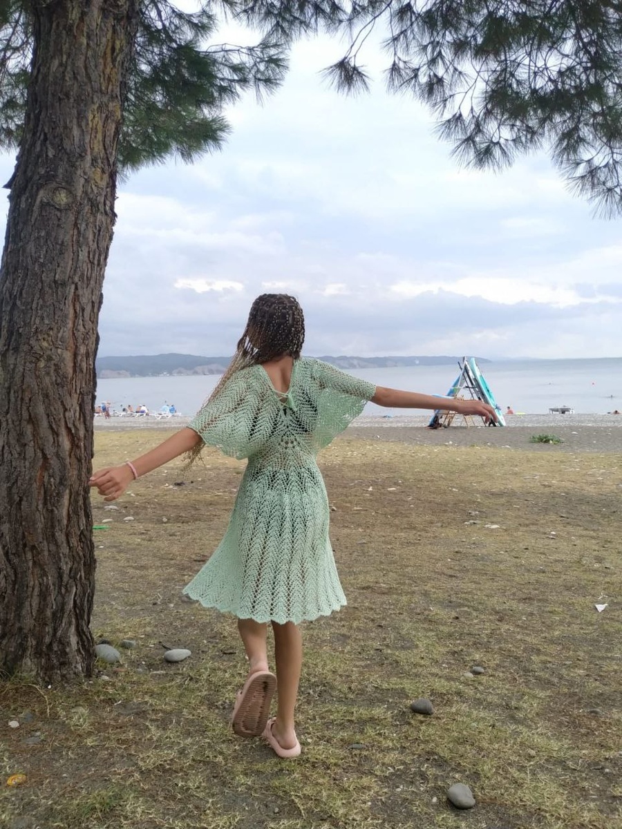 Платье, которое очень сильно хотелось связать 😍