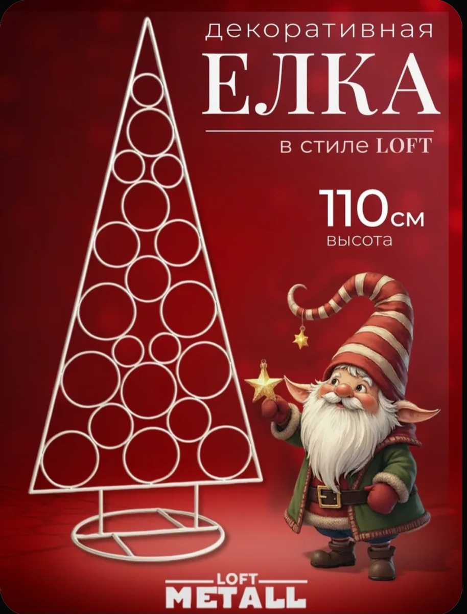 Ёлка в стиле лофт