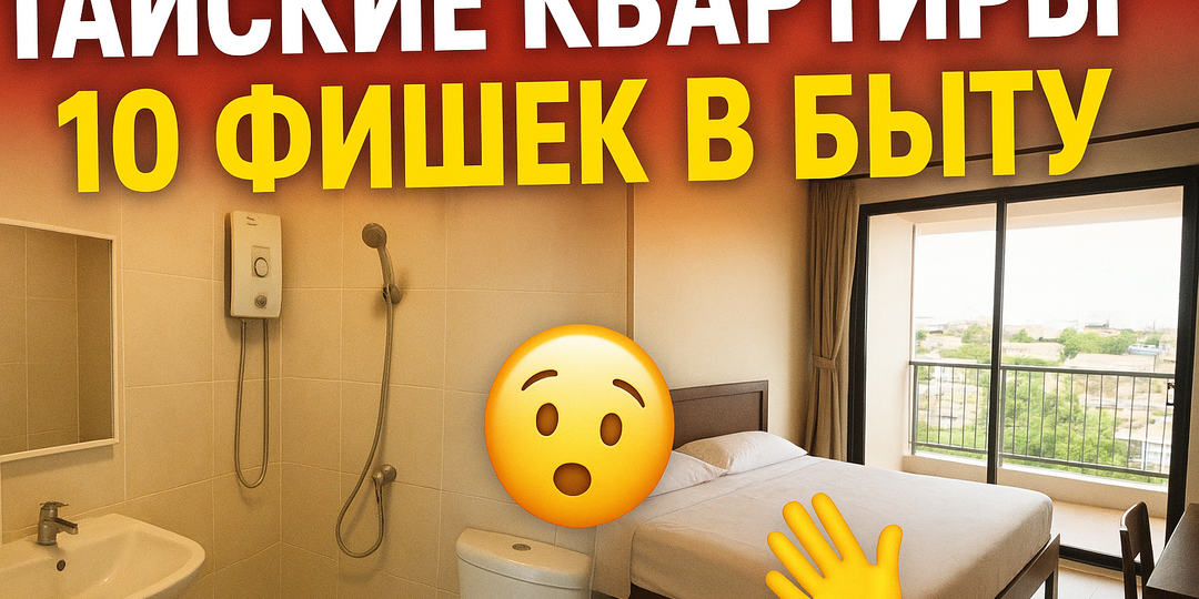 🇹🇭 Тайские квартиры: 10 фишек в быту, которые удивляют с первого дня