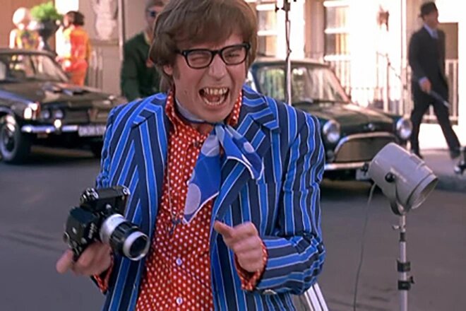 Кадр из х/ф "Остин Пауэрс"