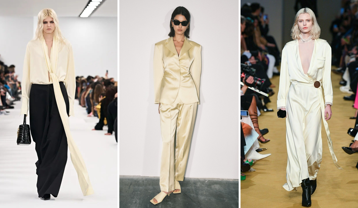 Тихая роскошь: сдержанные оттенки, текучие ткани и выверенные силуэты