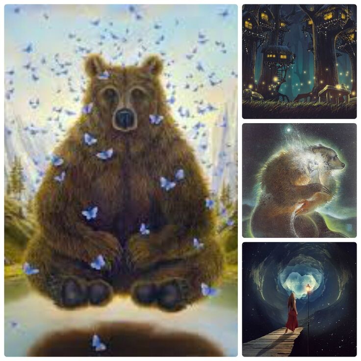 Символ 4-го лунного дня Медведь.