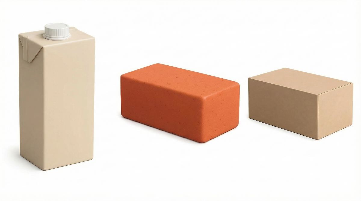 Банка сока, кирпич, коробка - все эти предметы имеют форму прямоугольного параллелепипеда