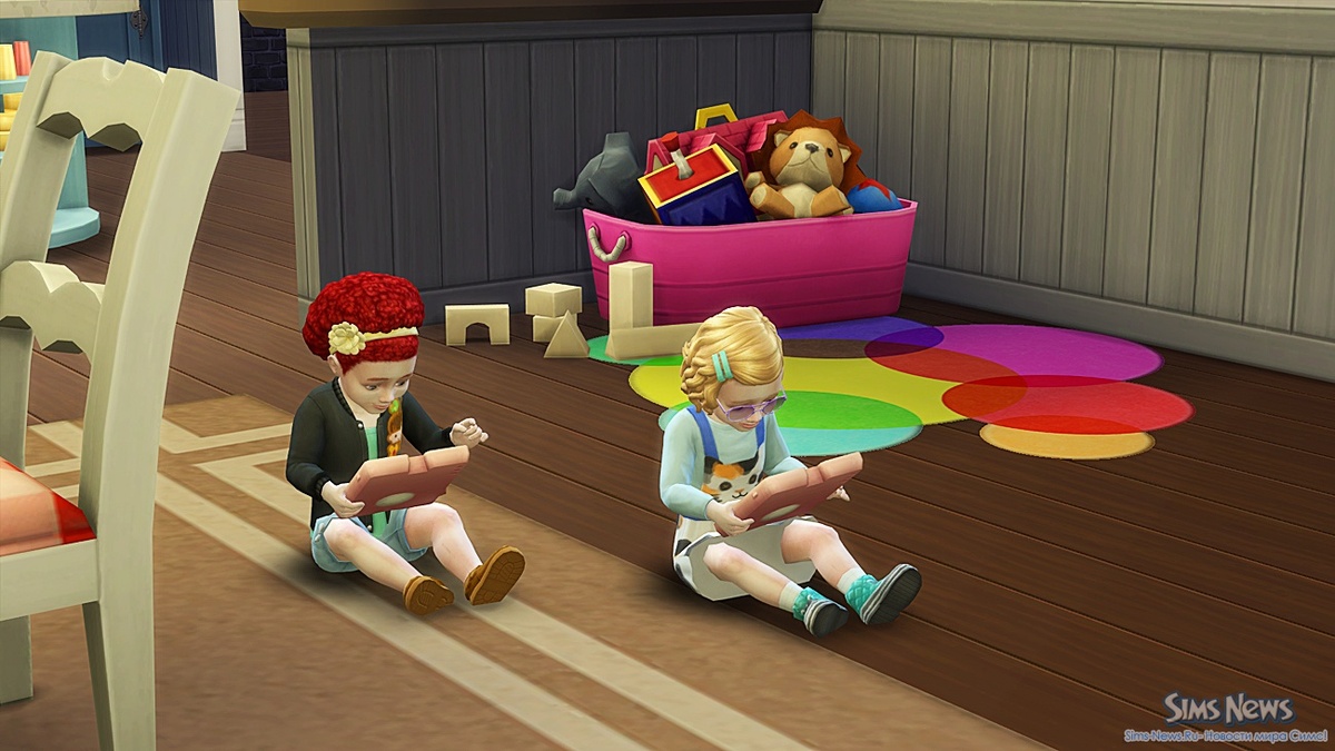 Малыши играют 