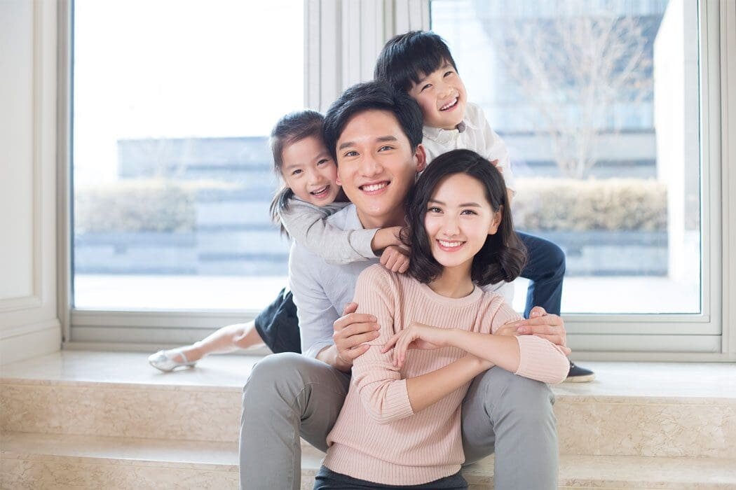 Южнокорейская семья. Источник: dai-ichi-life.com.vn