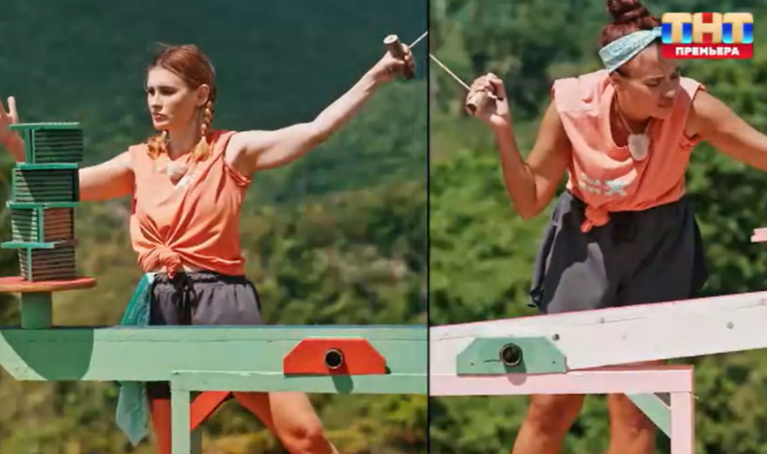 Кадр из шоу "Звезды в дужнглях" 14.12.2025