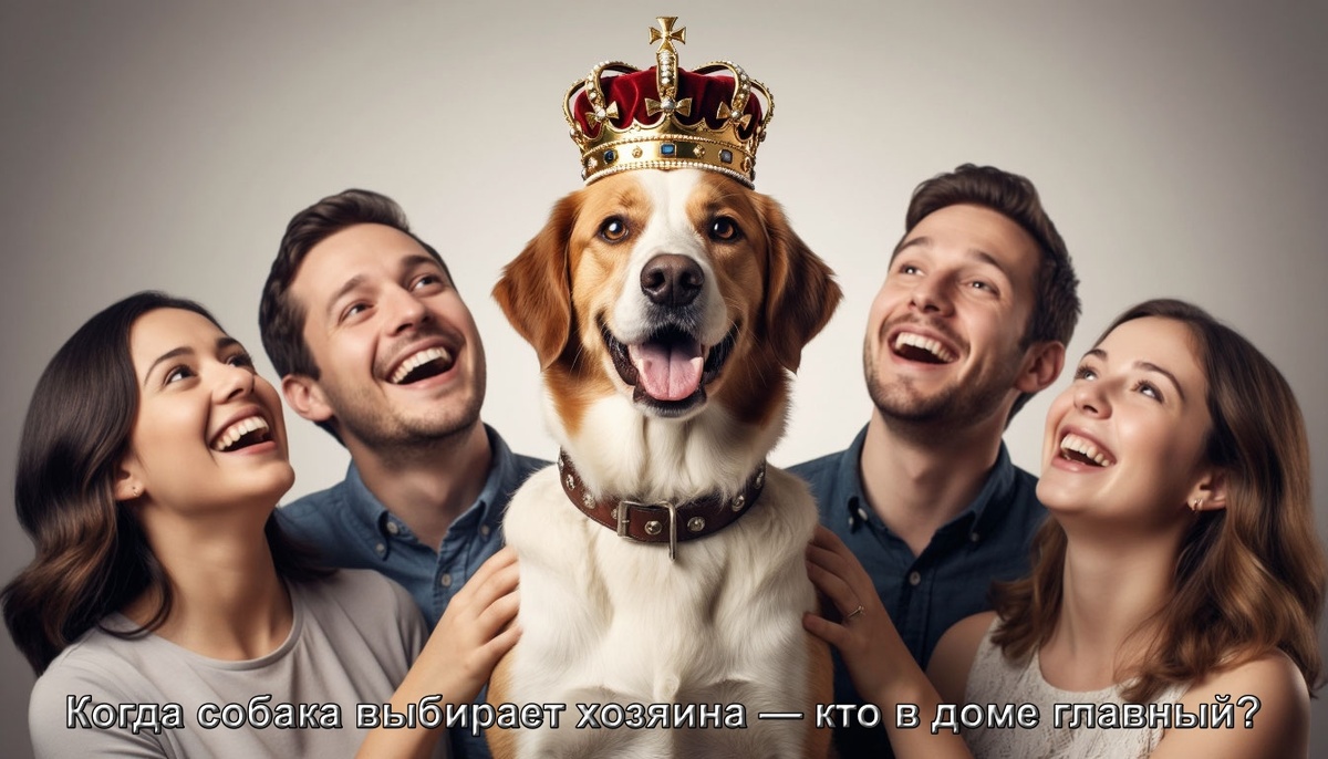 Когда собака выбирает хозяина — кто в доме главный?