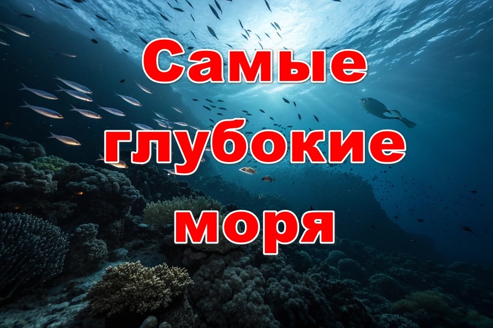 Самые глубокие моря